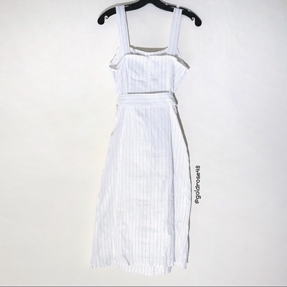 Reformation Palma dress in Gordon Stripe - Picture 3 of 9